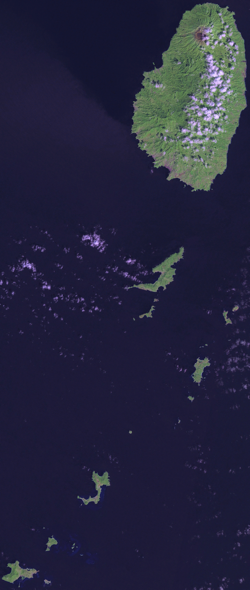 Saint Vincent Seen From Orbit